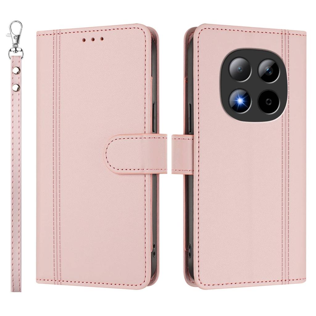 Чехол-кошелек для Xiaomi Redmi A3X A3 Pro A4 14C 14R Note 13X 14 15 Pro Plus 15C 5G, тонкий флип-чехол с магнитной застежкой и подставкой