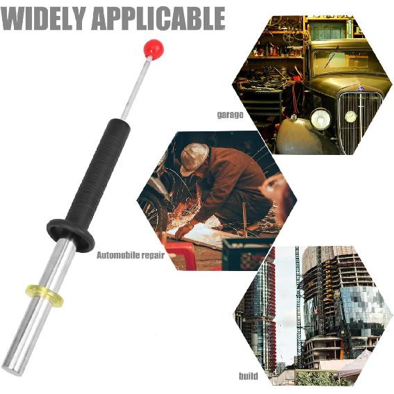 DOITOOL Магнитный захват с рукояткой для освобождения, 14,7 дюйма, Магнитный сборщик металлической стружки, Магнитные инструменты для захвата, Стержень для сбора металлической стружки