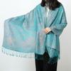 Cotton Print Women Jacquard Scarf Soft Long Wrap Shawl Fashion Fringed Scarves