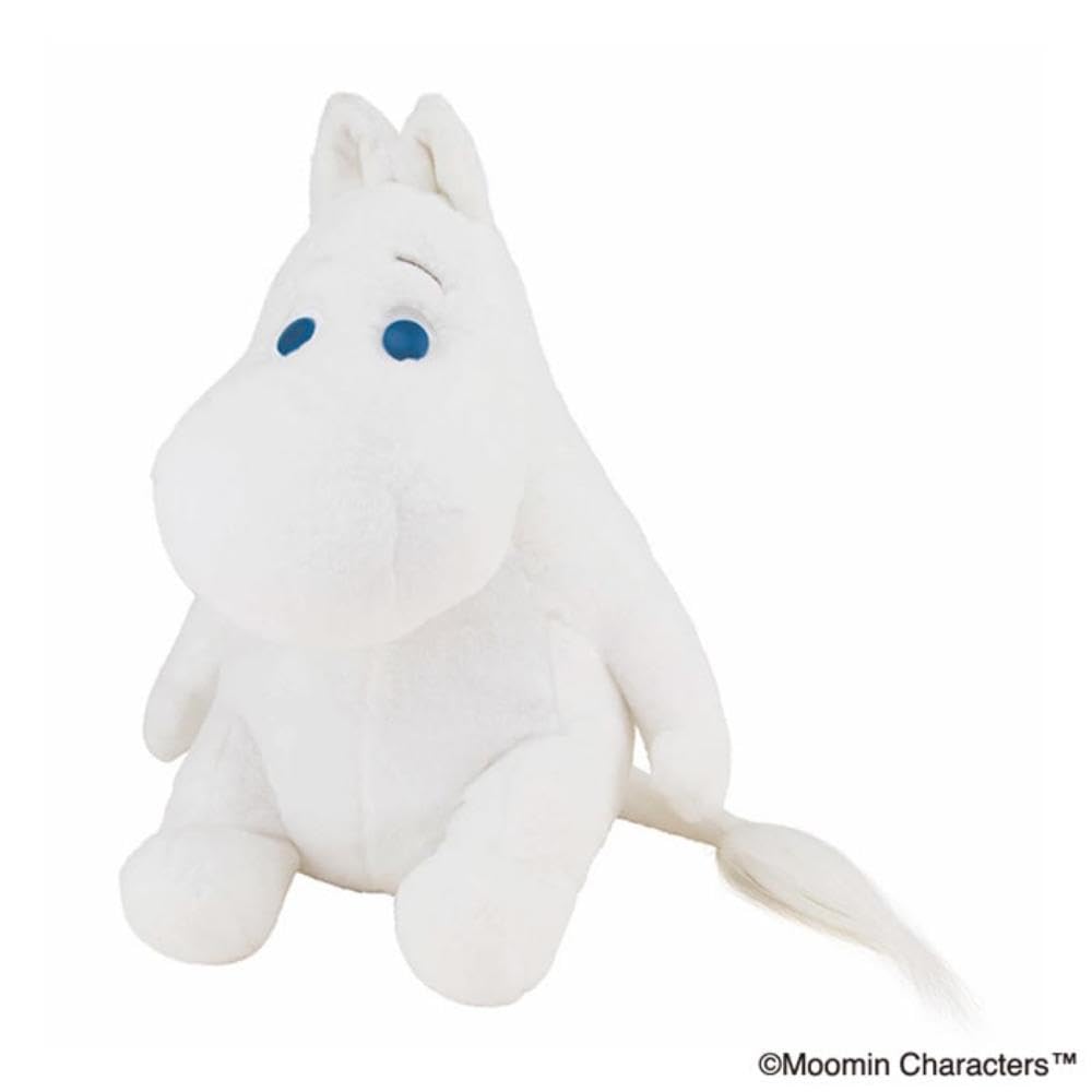 Sekiguchi Moomin Marshmallow Plush Toy Moomin M
