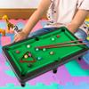 Mini Pool Table with 2 Sticks & Balls Tabletop Snooker Game Portable  Home Office Desk Games