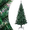 VidaXL Artificial Christmas Tree Iridescent Tips Green 150 Cm PVC 344639