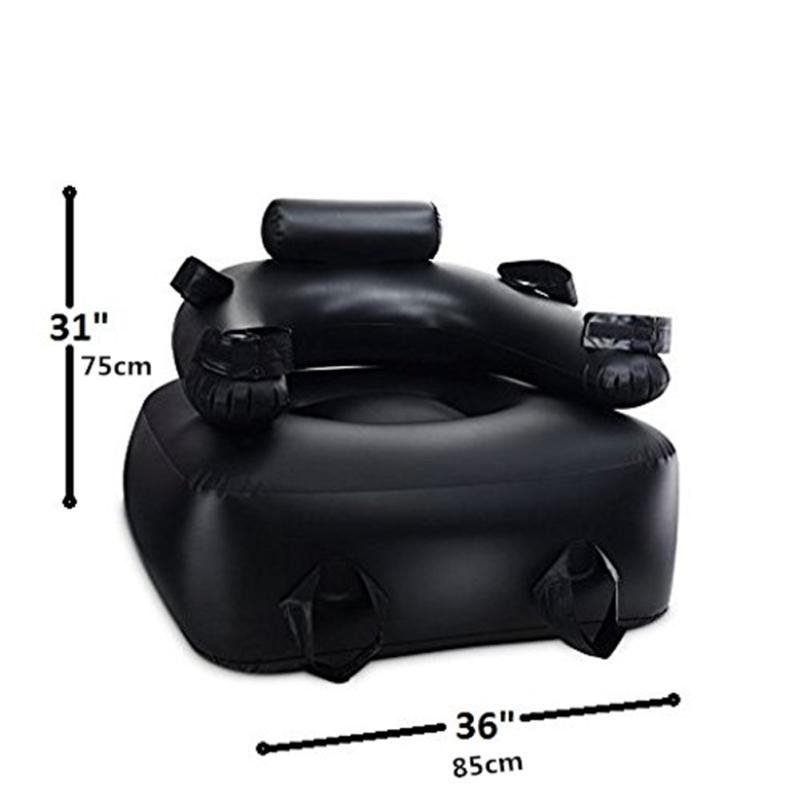 Надувные подушки, диван для бондажа с наручниками, удерживающий лодыжку, секс-мебель, кресло для любви для пары