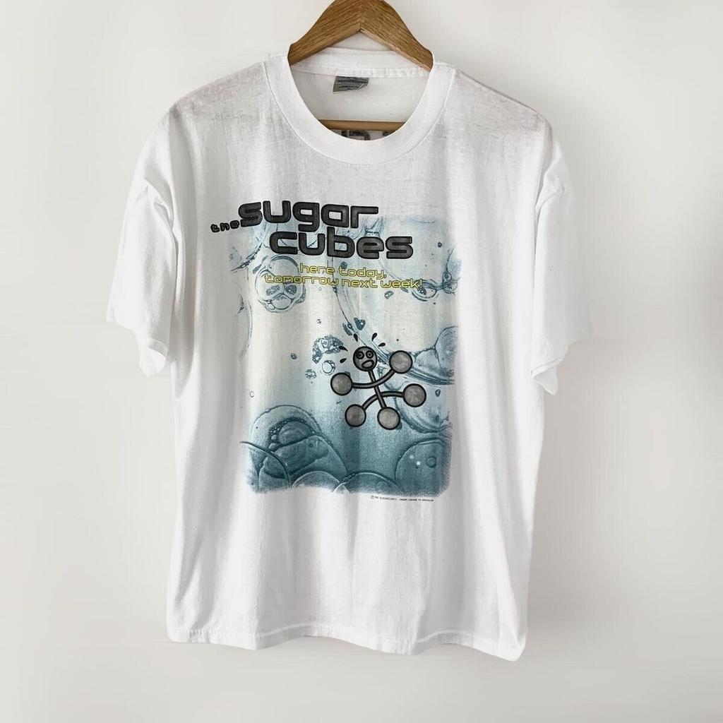 The Sugarcubes Cotton Gift For Fan S to 5XL White T-shirt