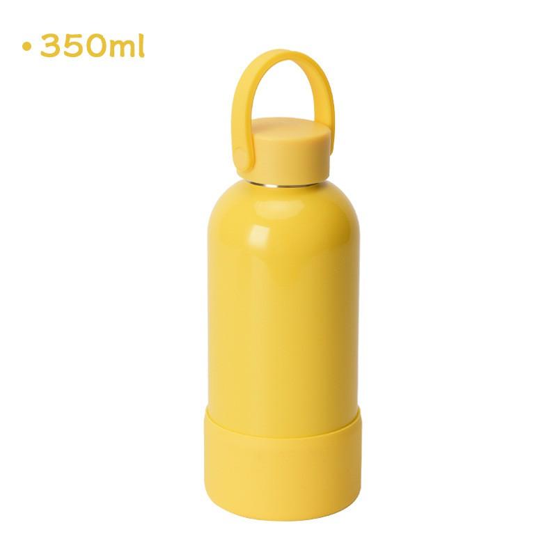 350ml Double Wall Stainless Steel Vacuum Insulated Travel Mug With Handle Leakproof Portable Water Bottle Outdoor Office