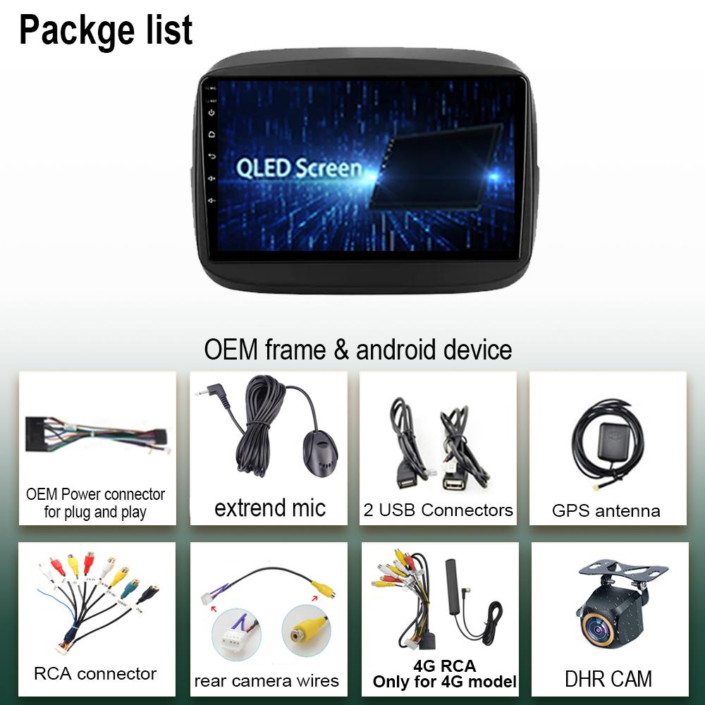 Для Fiat Mobi 2016 - 2022 Carplay HDR Cam BT WIFI Автомобильное радио Мультимедиа Видеоплеер Навигация GPS Android 13 Нет 2din 2DIN DVD