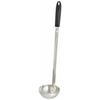 Endo Shoji Commercial Murano Nylon Long-Handled Soup Ladle, 180cc, 18-8 Stainless Steel, Glass-Fiber Reinforced 66 Nylon, Made In Japan, BLCI003