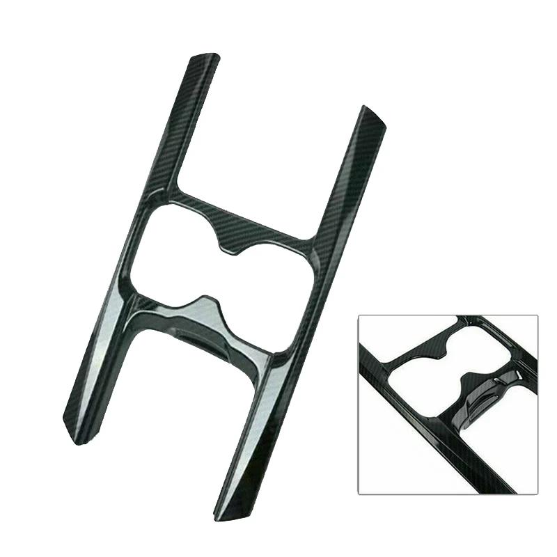 Автомобильный держатель для чашки с водой, рамка, накладка, наклейка на рамку для Honda CR-V CRV 5th 2017 2018-2020, аксессуары для интерьера из углеродного волокна