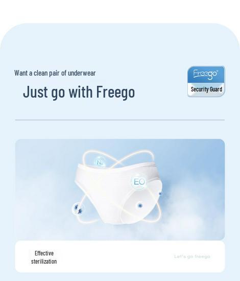Одноразовое нижнее белье Freego из чистого хлопка для женщин и мужчин - Боксеры для путешествий и на каждый день