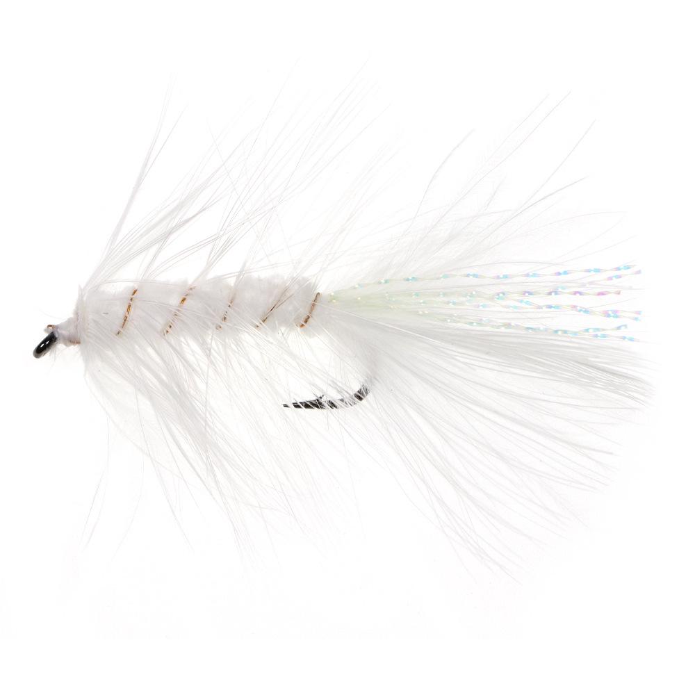 Крючок для нахлыстовой рыбалки Force Eight Ge с медной головкой и мишурой для форели, лосося, окуня, жереха, щуки