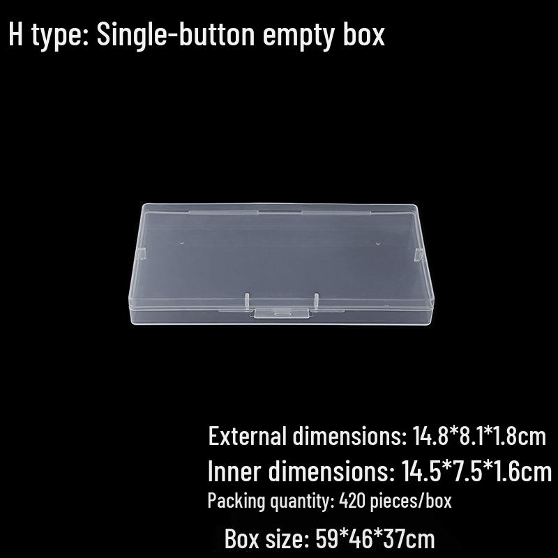 Многоцелевой прозрачный ящик для хранения: Снасти, Канцелярские товары, Маска, Чехол для телефона, Кабель, Органайзер для карт