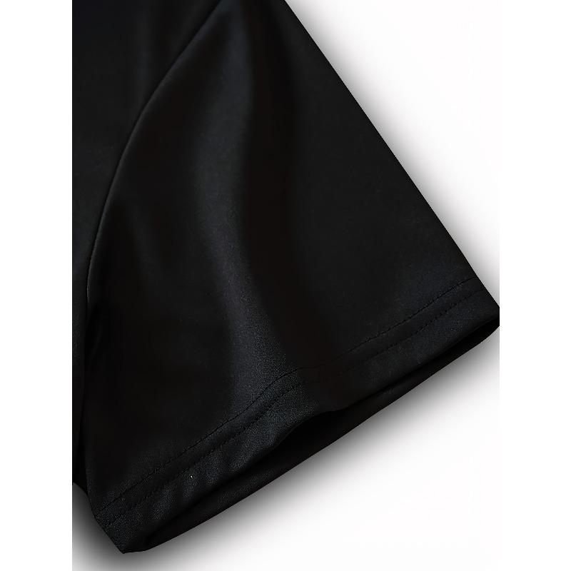 Европейский размер Женская одежда Большие размеры Градиентный принт с буквами Футболка Круглый вырез Короткий рукав Ткань средней эластичности Всесезонная Машинная стирка Повседневная одежда Топ