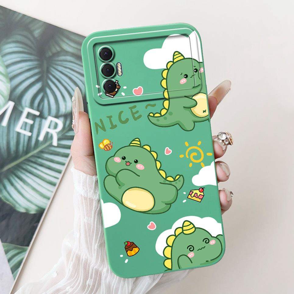For Tecno Spark 8P Case Cute Astronaut Cartoon Panda Dragon Cover for Tecno Spark 9T India KG7H Spark8P Capa Funda Soft Silicone