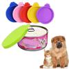 Cans Cap Box Cover Pet Supplies Pet Can Covers Food Tin Cover Silicone Can Lid Fresh-keeping Lid