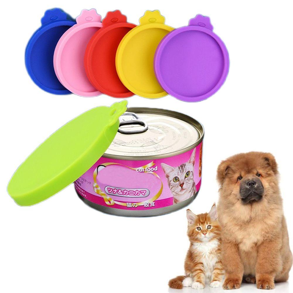 Storage Pet Supplies Box Cover Fresh-keeping Lid Pet Can Covers Silicone Can Lid Food Tin Cover