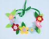 Diy Colorful Flowers Self-Adhesive Material 36 Pcs