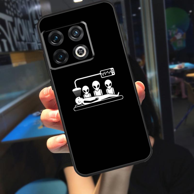 Эстетичный чехол-фунда с инопланетным дизайном для OnePlus 13 12 R 11 9 10 Pro 8T 9RT 10T OnePlus Nord 4 CE 2 3 Lite N30 N20
