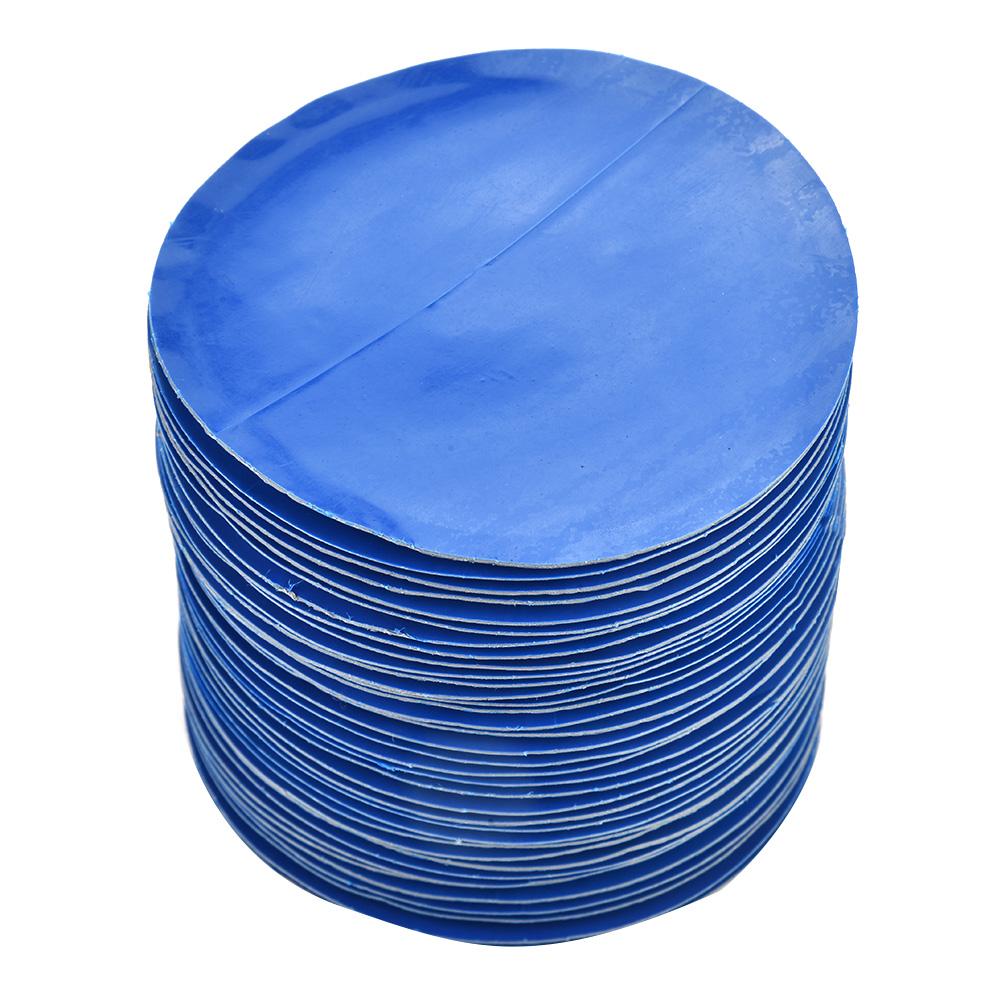 36 шт. в коробке 80 мм автомобильные круглые шины из натурального каучука для ремонта проколов шин, холодные заплатки для бескамерных шин