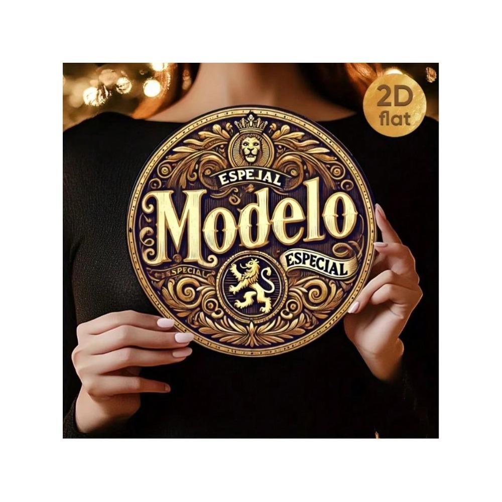 Винтажная металлическая вывеска Modelo Beer Ретро Декор стены бара Оловянная табличка Постер