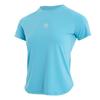 Women's Quick-Dry Reflective Mesh T-Shirt - Nude Feeling, Breathable, Elastic Fitness Top for Running & Training