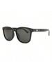 Gucci GG0637SK-001 Квадратные Солнцезащитные Очки для Мужчин Женщин Черные Золотые Логотип GG