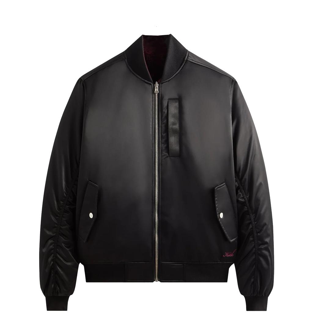 Kith Reversible Faux Fur Avery Bomber Magma Men Outerwear Blue KHM010822-601