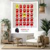 Arsenal Wall Decor Tapestry Art For Pet Memorial Birthdaywedding Party Backdrop Family Gift
