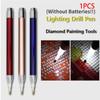 1PC Алмазная картина Точка рисования Дрель Инструмент Светящаяся точка Алмазная ручка