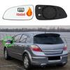 Car Door Side Rearview Wing Mirror Glass Rear View White Heated for Opel Astra H 2004 2005 2006 2007 2008 Auto Exterior Parts