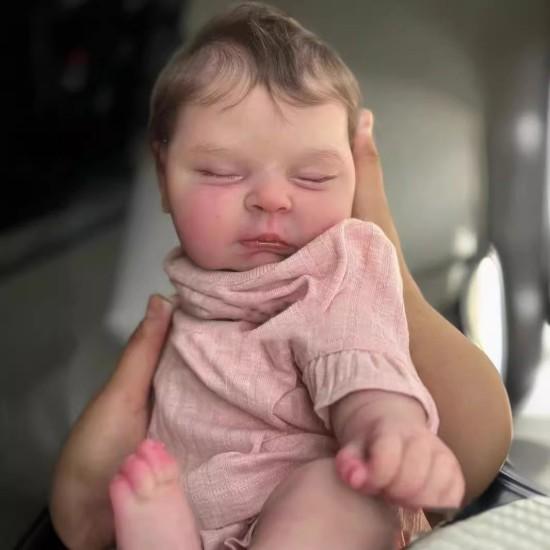 50 см кукла-реборн, кукла-реборн, детская игрушка, детский подарок, кукла-компаньон для моделирования, раннее образование