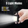 1/2/3pcs Mini LED Keychain Light for Car Repairing Work Light USB Rechargeable Outdoor Camping Hiking COB Flashlight Lamp