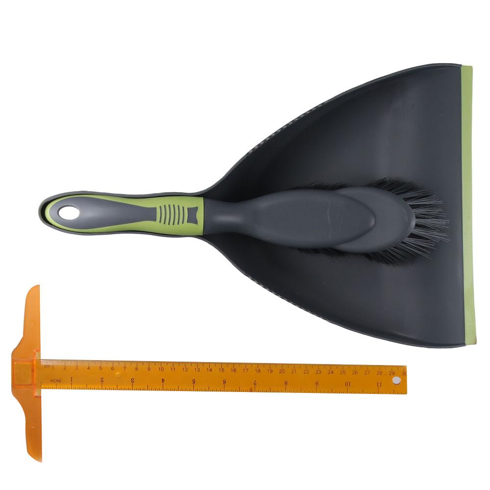 Пластиковая метла для стола, маленький совок и щетка, набор, новая метла, совок для пола/столов/клеток для животных