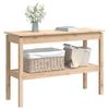 VidaXL Console Table 110x40x75 Cm Solid Pine Wood 814299