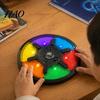 Concentration Building Toy Electric Memory Challenge Game Toy, 6-Color Light-Up Buttons Game, Kids Brain Teaser Training Machine for Adults