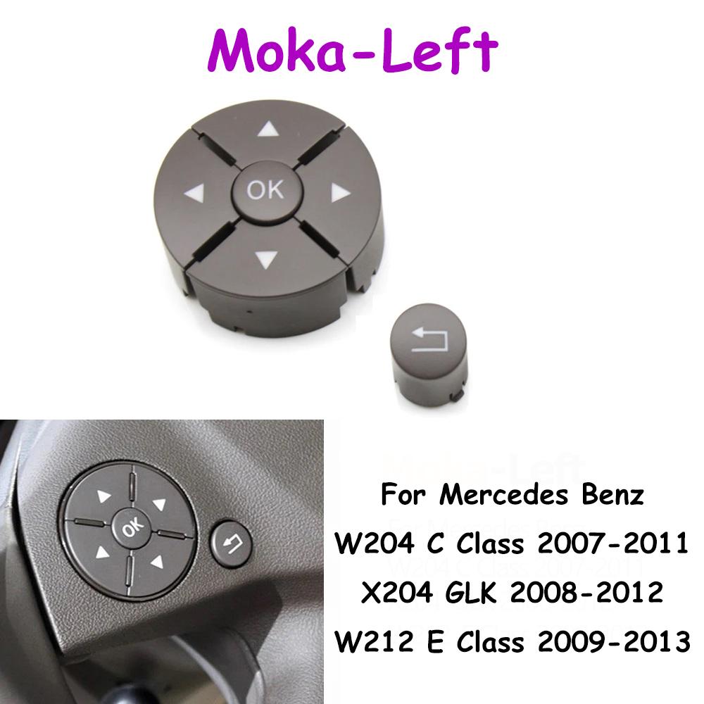 Car Multi-function Steering Wheel Switch Control Buttons For Mercedes Benz C E GLK Class W204 X204 W207 W212