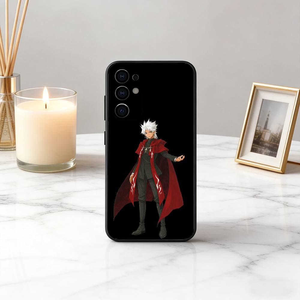 Fate A-Apocrypha S-Shirou Kotomine-SK Чехол для телефона Черный Силикон Мягкий Для Samsung S25,S24,S21,S22,S23,S30,Ultra,S20,Plus,Fe,Lite