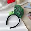 Головной убор Фрукты Головная повязка Kawaii Овощные резинки для волос Мода Имитация еды Обруч для волос Мытье лица
