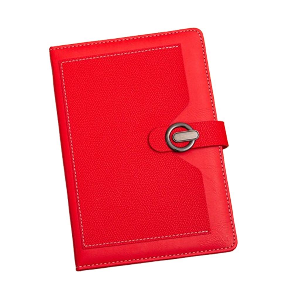 Magnetic Suction Buckle A5 Notebook 200 Pages Diary Notepad Office School Supply