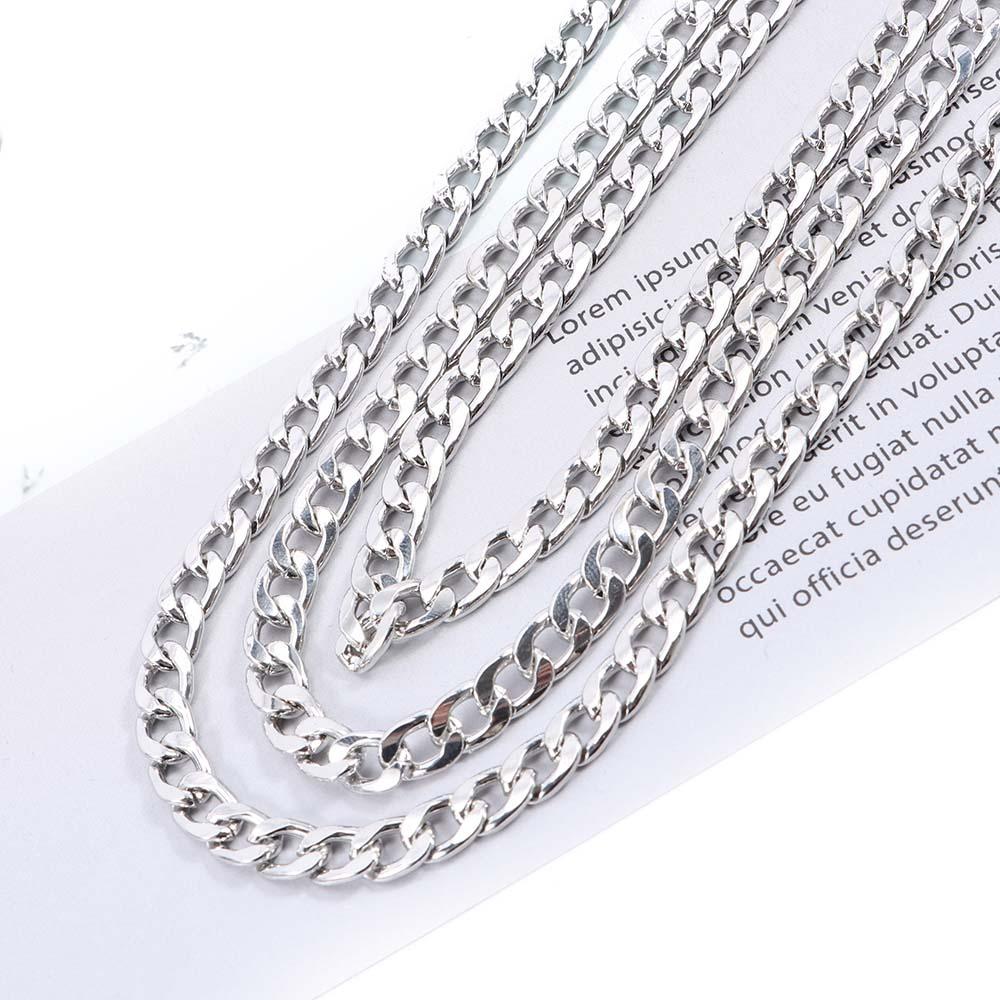 Trendy Punk Charm Rock Hiphop Fashion Accessories Chain Necklace Men's Jewelry
