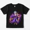 Футболка с принтом Dragon Ball Gohan 67 для детей, хлопковая, повседневная, для детей и подростков, мальчиков и девочек, для повседневной носки