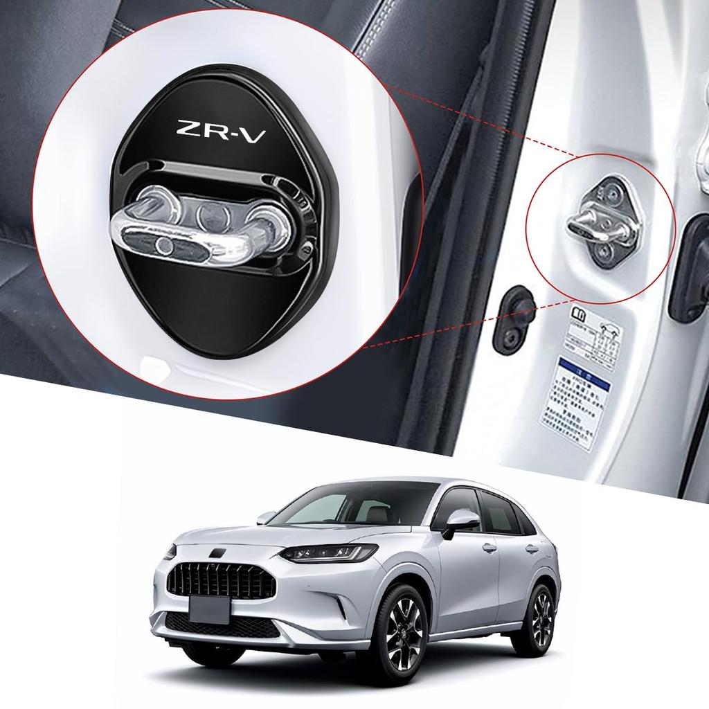 Compatible with Honda ZR-V Accessories, Door Striker Cover, ZRV Car Dedicated Design, New ZR