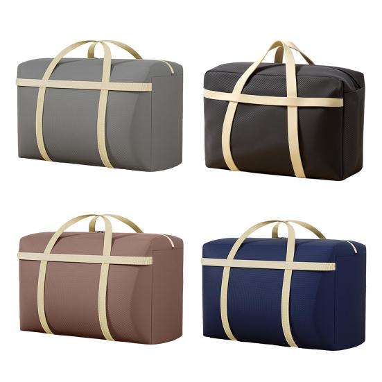 Сумка для хранения одеяла с легкой застежкой-молнией, прочными ручками, усиленной износостойкой конструкцией, водонепроницаемая, для переезда