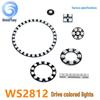 WS2812 5050 RGB светодиод 1/3/4/7/8/12/16/24-битный со встроенным полноцветным драйвером - Круглая форма