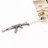 New Ak47 Gun Key Chain Classic Men Key Ring  Pendants Keychain Jewelry