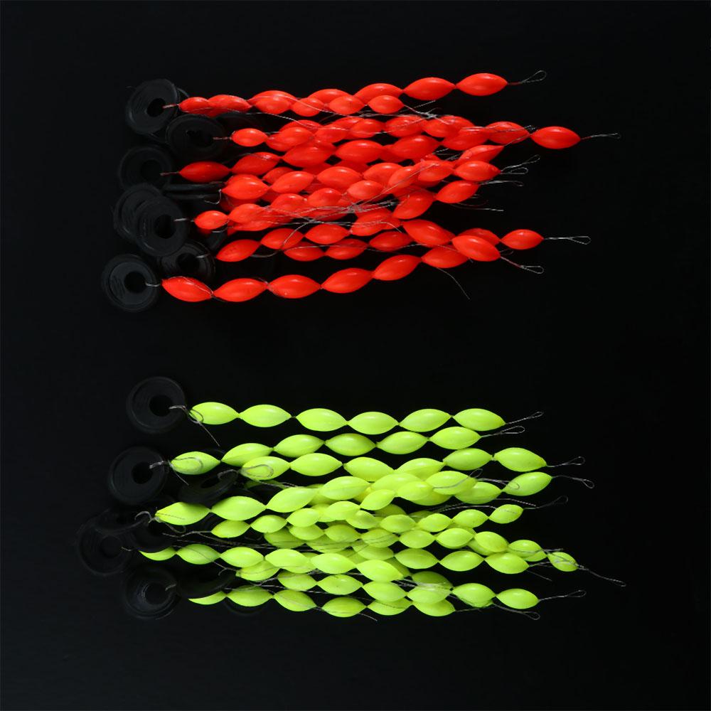Floating Beans Seven Star Float String Type Fishing Float Fishing Line Stopper Foam Space Bean