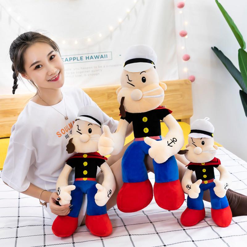 The Sailor Popeye Plush Toy Cute Cartoon Funny Boy Children Holiday Gift Doll