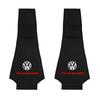 1/2PCS Car Headrest Cover Seat Accessories Car Styling Accessories  For VW Golf Polo Jetta Passat Tiguan Beetle Touran Polo 7UED