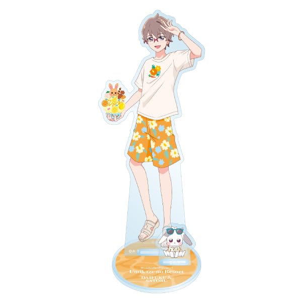 Акриловая подставка Wandaful Umikaze Resort Usayama Satoru PreCure! Дайфуку/Усаяма