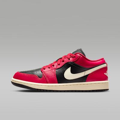 Jordan 1 Низкий Мистический Гибискус Черный (Женский)