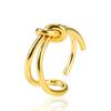 Fashion Elegant Cool Women Girls Trendy Party Accessories Adjustable Open Ring Finger Ring Knot